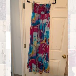 Strapless Long Dress